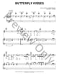 Butterfly Kisses piano sheet music cover